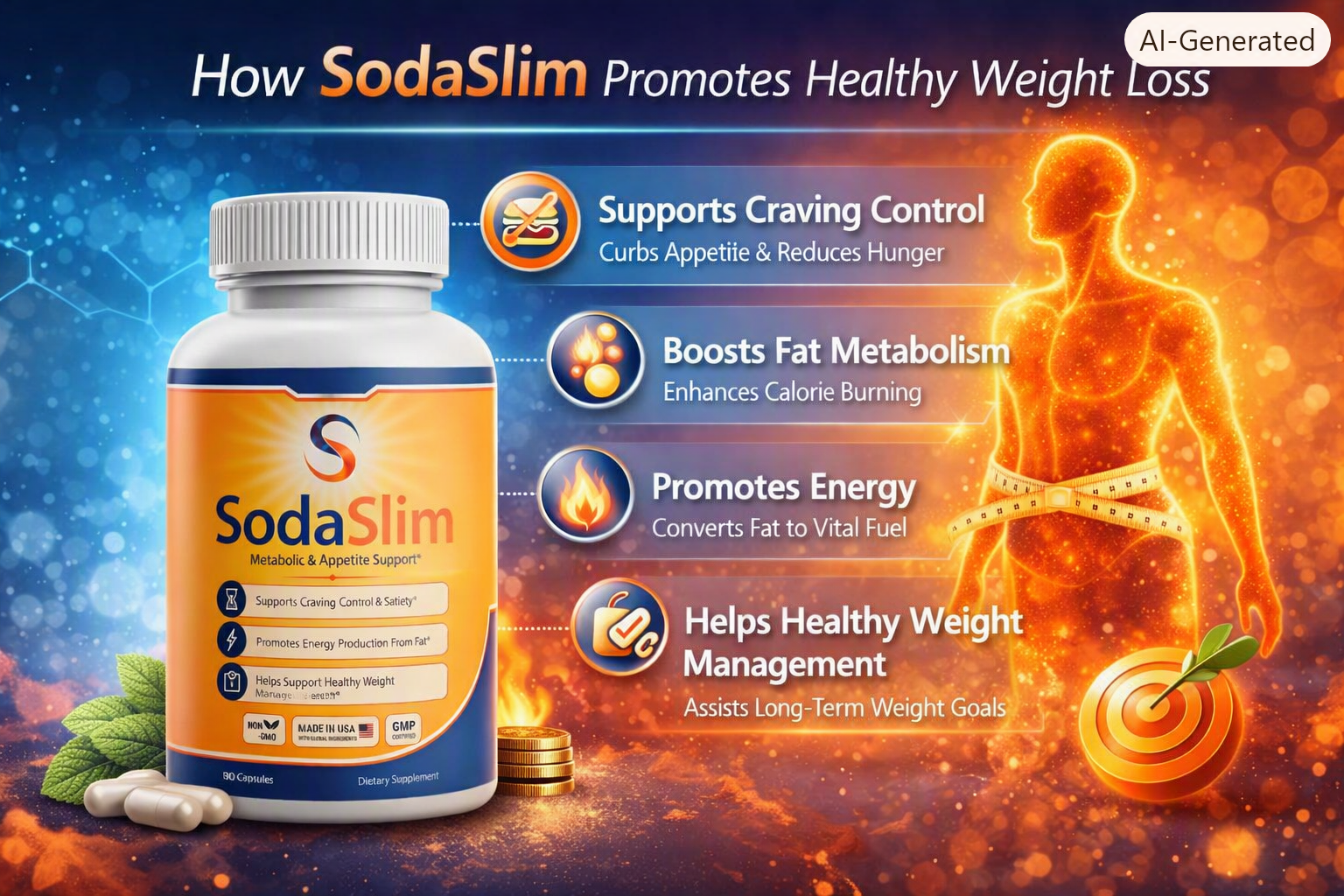 SodaSlim how it works: metabolism, appetite, energy